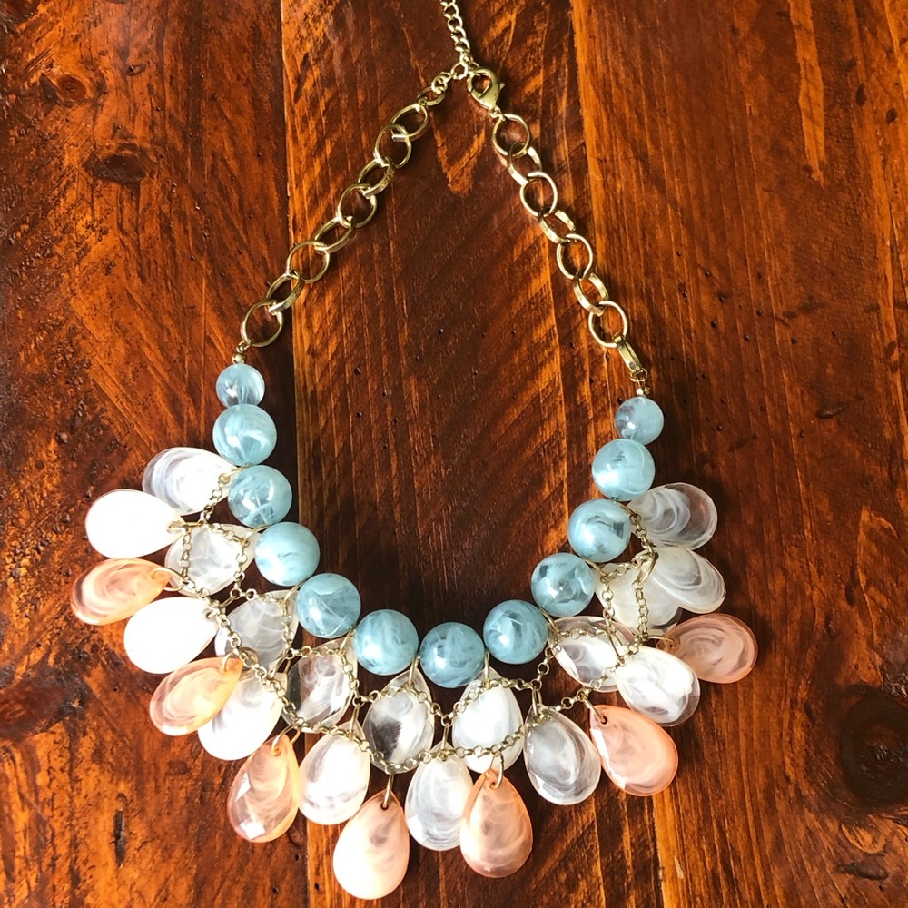 Summer Statement Necklace - Picture 3 of 8